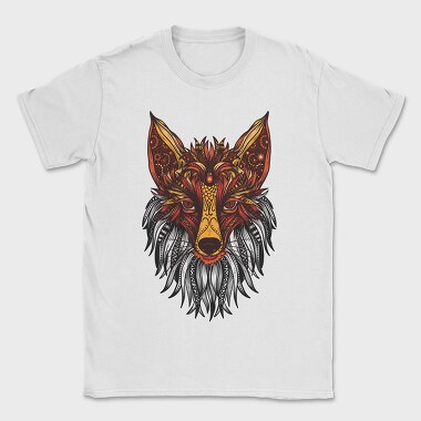 Mandala Fox Color 001, Tricou Barbati (Unisex)