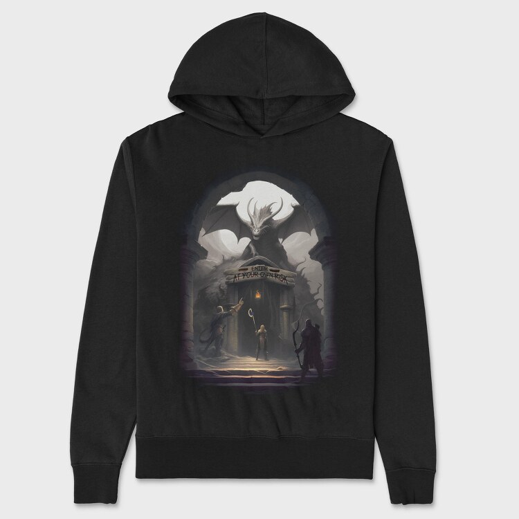 Dangerous Dungeon, Hanorac Oversize Barbati (Unisex)
