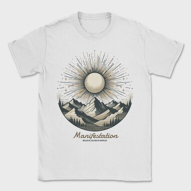 Manifestation Mountain, Tricou Barbati (Unisex)