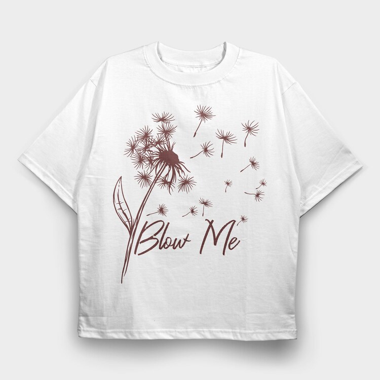 Dandelion, Tricou Oversize Barbati (Unisex)