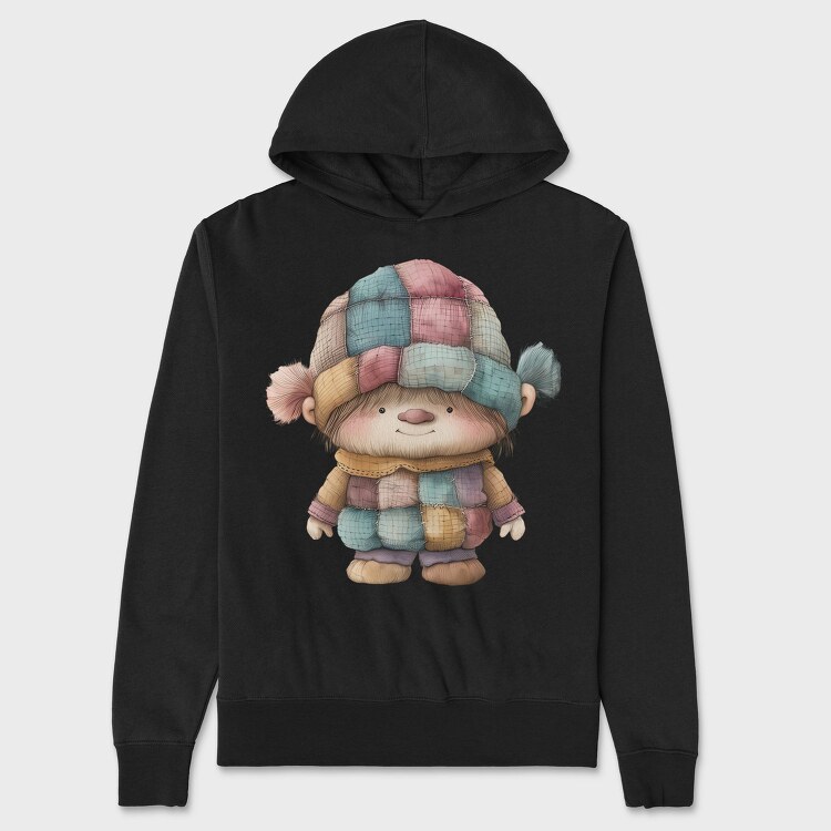 Patchwork Clips, Hanorac Oversize Barbati (Unisex)