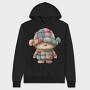 Patchwork Clips, Hanorac Oversize Barbati (Unisex)
