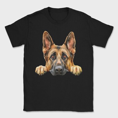 Peeking Giant Protector, Tricou Barbati (Unisex)