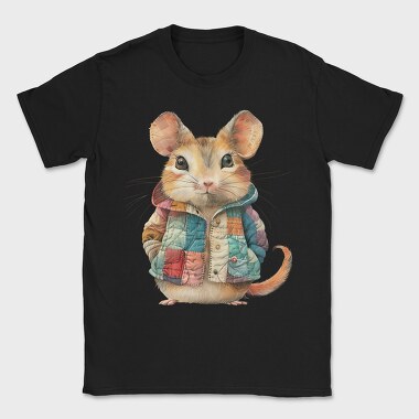 Patchwork Mouse Jacket, Tricou Barbati (Unisex)