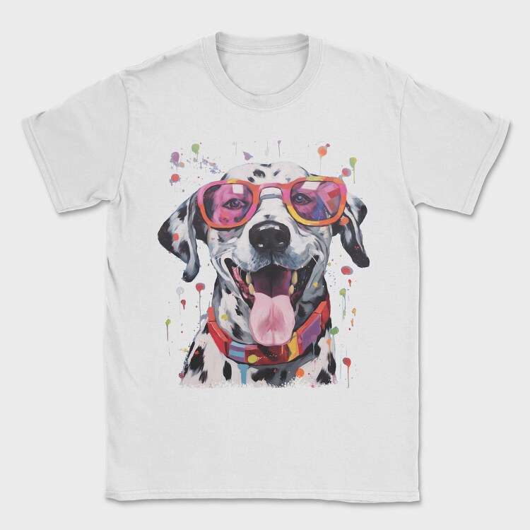 Dalmatian Dog, Tricou Barbati (Unisex)