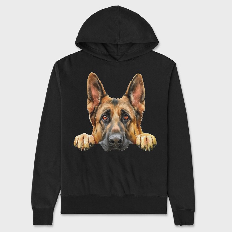 Peeking Giant Protector, Hanorac Oversize Barbati (Unisex)