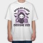 Cute Reaper Spoiler, Tricou Oversize Barbati (Unisex)