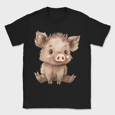 Piglet Tattoo Art, Tricou Barbati (Unisex)