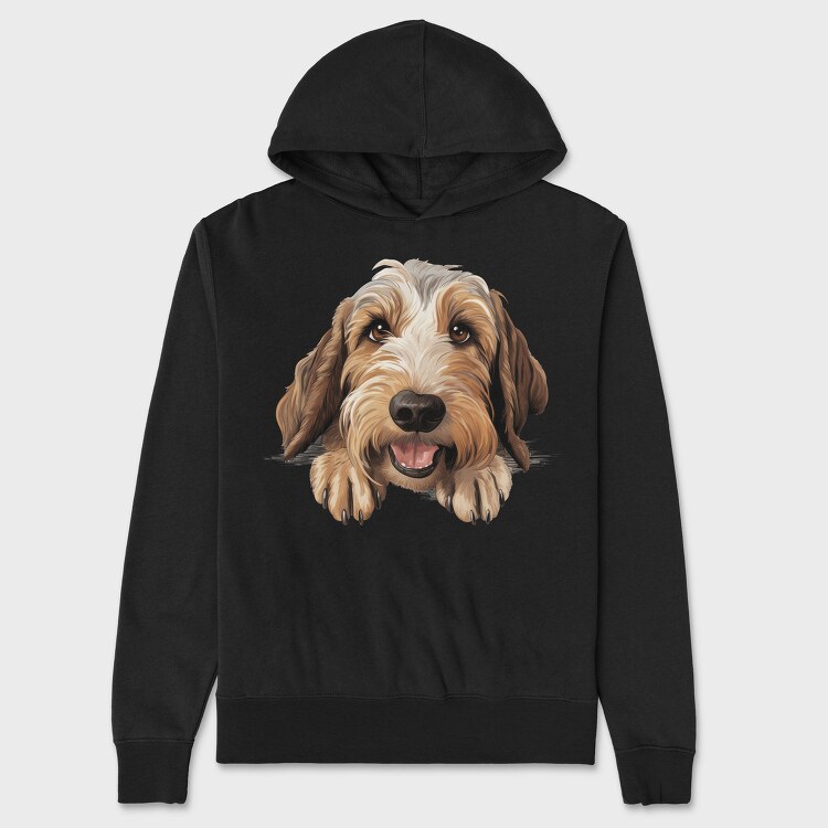Peking Peet Basset, Hanorac Oversize Barbati (Unisex)