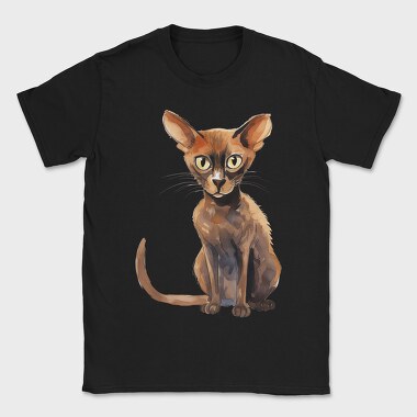 Peterbald Sitting Cat, Tricou Barbati (Unisex)