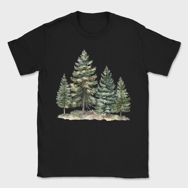 Pine Forest Nest, Tricou Barbati (Unisex)