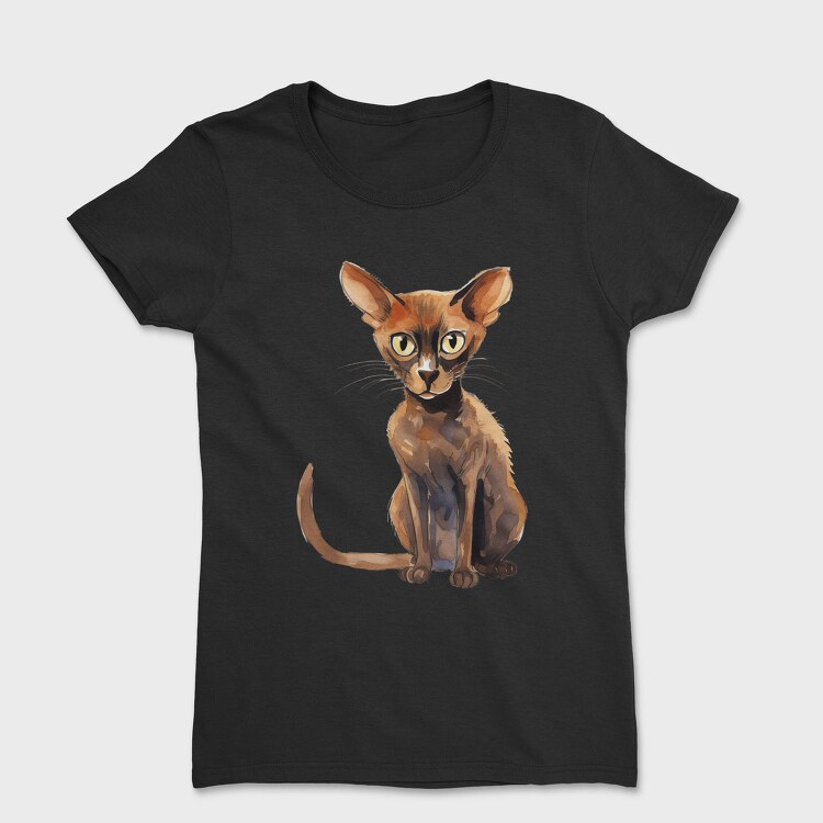 Peterbald Sitting Cat, Tricou Femei