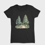 Pine Trees Forest, Tricou Femei
