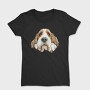 Petit Basset Griffon Vendeen Peeking, Tricou Femei
