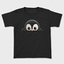 Peeping Penguin Face, Tricou Copii
