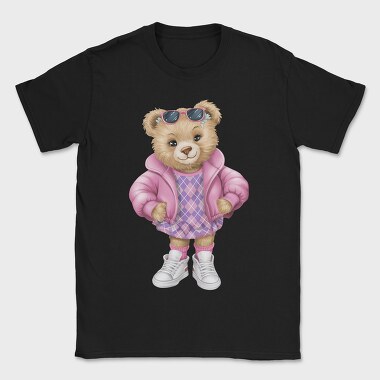 Pink Fashion Bear, Tricou Barbati (Unisex)