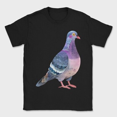 Pigeon Feather Art, Tricou Barbati (Unisex)