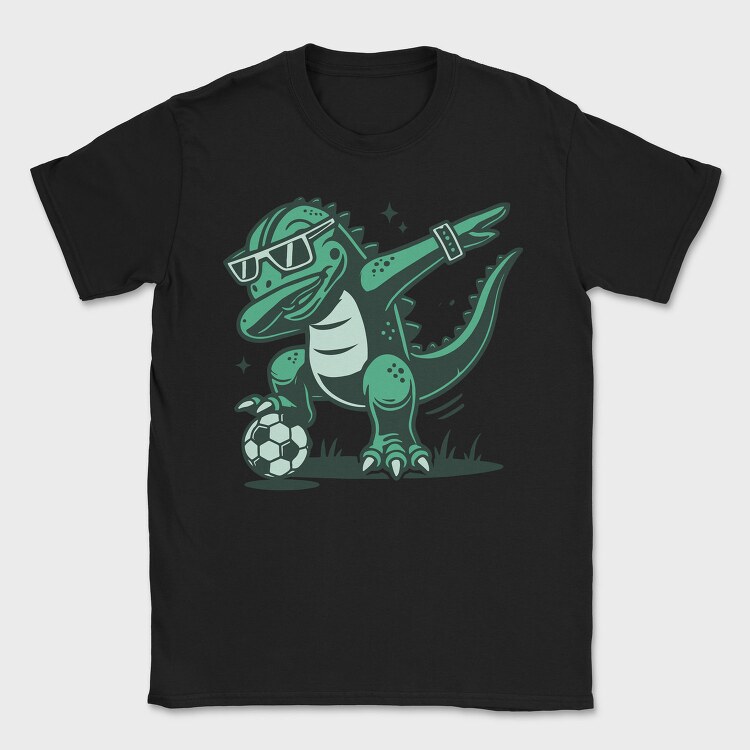 Dabbing Trex, Tricou Barbati (Unisex)