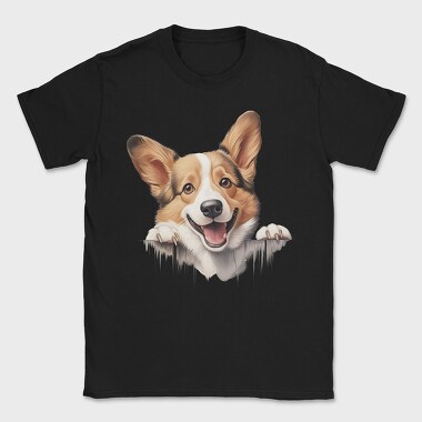 Pembroke Welsh Corgi, Tricou Barbati (Unisex)