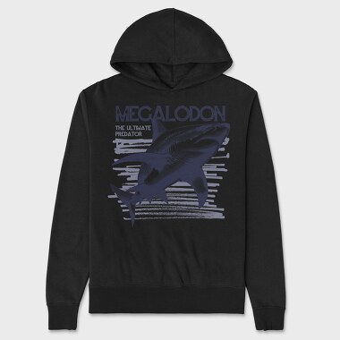 Megalodon Ultimate Predator, Hanorac Oversize Barbati (Unisex)