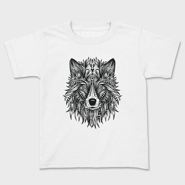 Wolf Head 001, Tricou Copii