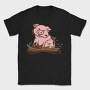 Tricou Barbati (Unisex) Imprimat digital direct in tesatura, bumbac premium 100%.
