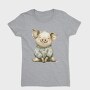 Piggie Floral Cutie, Tricou Femei