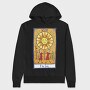 Tarot Card the Sun, Hanorac Oversize Barbati (Unisex)