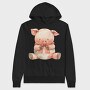 Piglet Scarf 92868106, Hanorac Oversize Barbati (Unisex)