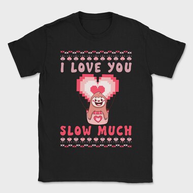 Pixel Love Balloon, Tricou Barbati (Unisex)