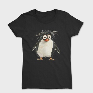 Penguin Feathers Qrky, Tricou Femei