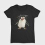 Penguin Feathers Qrky, Tricou Femei