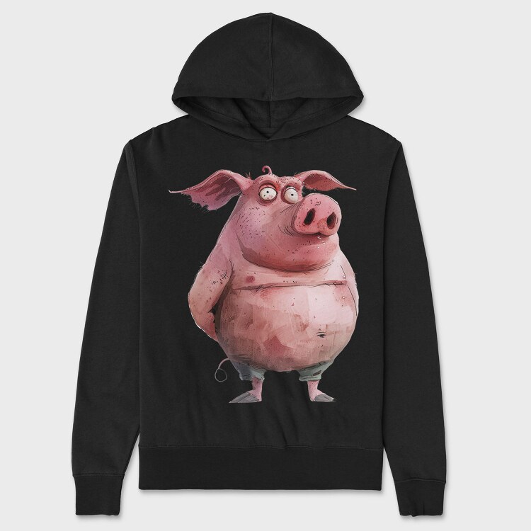 Pig Ear Twist, Hanorac Oversize Barbati (Unisex)