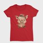Piglet Sleepy Cute, Tricou Femei