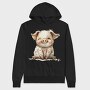 Pig Flower Dress, Hanorac Oversize Barbati (Unisex)