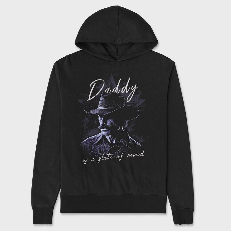 Daddy State of Mind, Hanorac Oversize Barbati (Unisex)