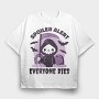 Cute Reaper Spoiler, Tricou Oversize Barbati (Unisex)