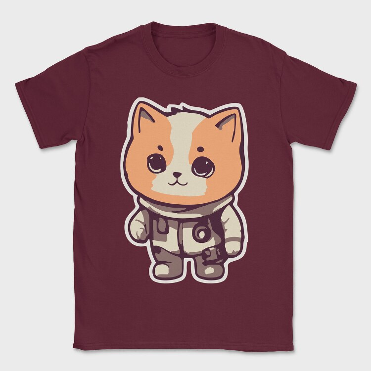 Cute Little Cat, Tricou Barbati (Unisex)