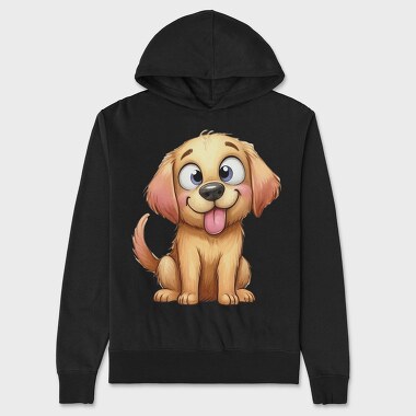 Puppy Face Out, Hanorac Oversize Barbati (Unisex)