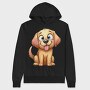 Puppy Face Out, Hanorac Oversize Barbati (Unisex)