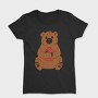 Cute Hot Water Bear, Tricou Femei