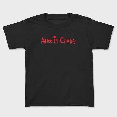 ALICE IN CHAINS Logo Name Art, Tricou Copii