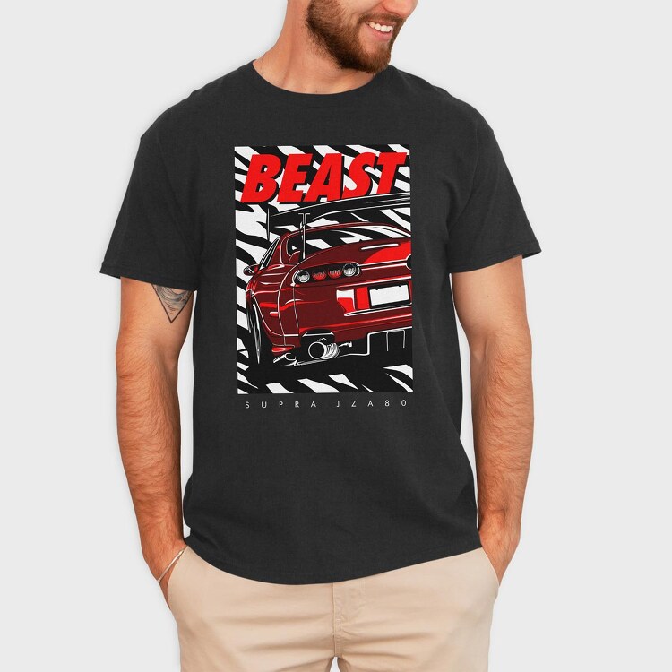 SUPRA JZA80, Tricou Barbati (Unisex)