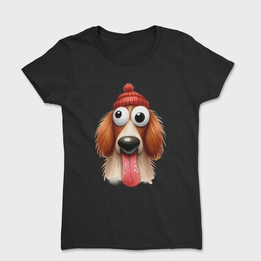 Puppy Funny Tongue, Tricou Femei