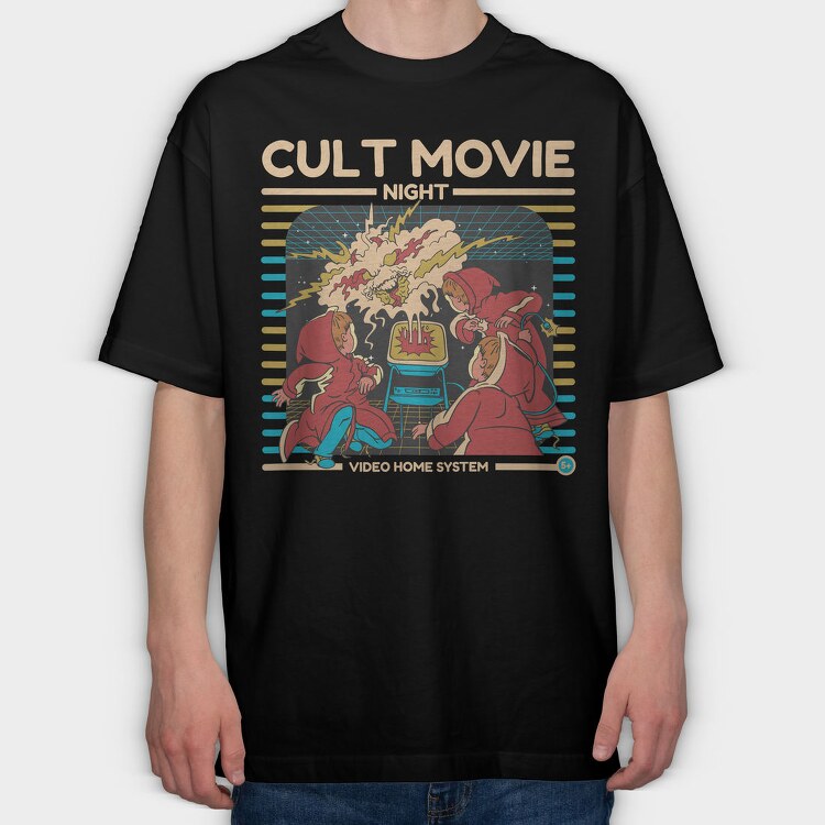 Cult Movie, Tricou Oversize Barbati (Unisex)