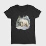 Polar Bear Snowscape, Tricou Femei