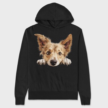 Portuguese Podengo Pequeno, Hanorac Oversize Barbati (Unisex)
