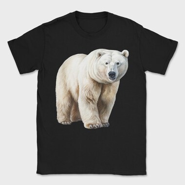 Polar Bear Walking, Tricou Barbati (Unisex)