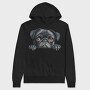 Pug Face Poke, Hanorac Oversize Barbati (Unisex)