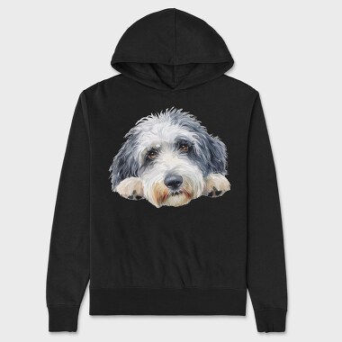Polish Lowland Sheepdog2, Hanorac Oversize Barbati (Unisex)